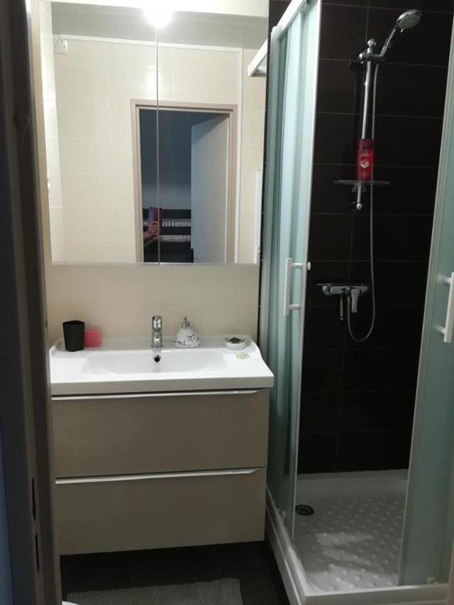 Studio Cabine Vue Port Avec Parking Prive, Piscine, Parc, Boulodrome 아그 외부 사진